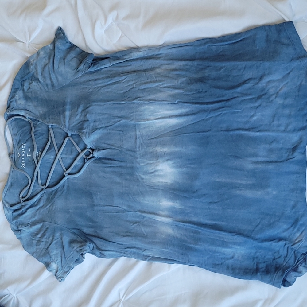 Blue shirt
